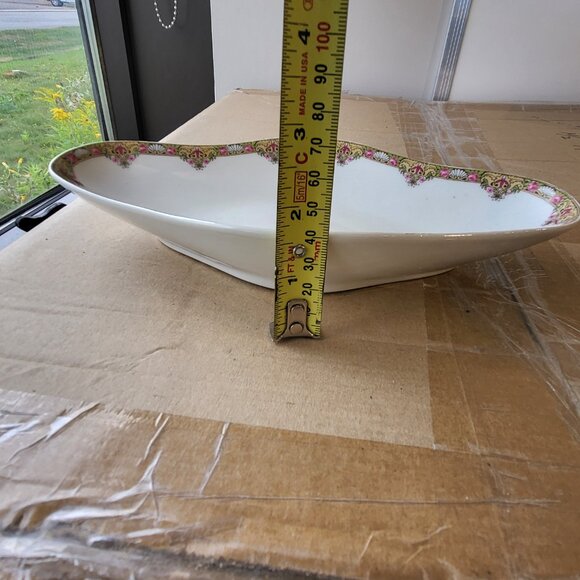 ELITE WORKS LIMOGES FRENCH PORCELAIN SERVING DISH 1891-1914 ANTIQUE GUC "BIN C" - Picture 7 of 8